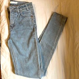 Levi 721 vintage high rise skinny